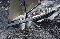 ZX86 "Morning Glory" during a race at Antigua Race Week, 2004.