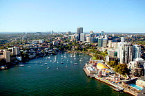 Luna Park viewed from Sydney Harbour Bridge, Sydney, Australia. 2003