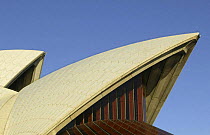 Sydney Opera House roof, Sydney Harbour, Australia.