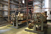 Machinery at the abandoned Grytviken whaling station, South Georgia.