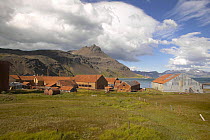 The abandoned whaling station at Grytviken, South Georgia.