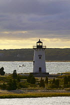 Edgartown lighthouse, Martha's Vineyard, Massachusetts, USA.