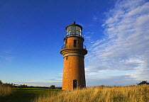 The Gay Head lighthouse, Martha's Vineyard, Massachusetts, USA.