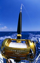 A deep sea Penn fishing reel, Caribbean.