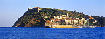 Tuscan harbour town of Porto Ercole, situated on the Argentario promontory, Tuscany, Italy.