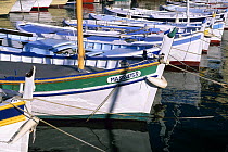 Boats in the old port of Cassis near Marseille, South of France.