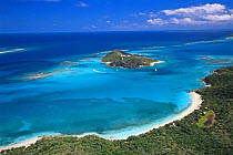 Eustasia Island, situated on the north east end of Gorda Island near Saba rock in the North Sound British Virgin Islands (BVI).