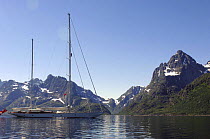 180ft Superyacht "Adele" in the Lofoten Islands, Norway. ^^^ Adele is a 180-foot Andre Hoek designed yacht, built by the world renowned Vitters Shipyard in Holland. She is owned by Jan-Eric Osterlund...