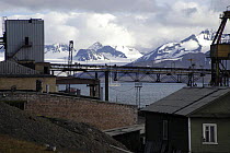 Factory on the coast of Spitsbergen, Svalbard. ^^^ The picture was taken while cruising on superyacht Adele on her maiden voyage to the area in 2005.