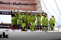"Illbruck Challenge", winner of Leg 7, Annapolis to La Rochelle during Leg 7 of the Volvo Ocean Race, 2001-2002.
