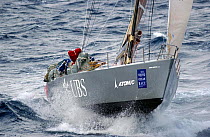 "Amer Sport One" moves towards Hobart on leg 3 of the Volvo Ocean Race, 2001-2002.