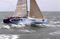 "Tyco" battles towards Hobart on leg 3 of the Volvo Ocean Race, 2001-2002.