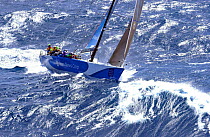 News Corp battles towards Hobart on leg 3 of the Volvo Ocean Race, 2001-2002.