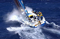 News Corp towards Hobart on leg 3 of the Volvo Ocean Race, 2001-2002.