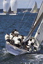 "Challenge" racing during the 12 Metre World's Competition 2005, Newport, Rhode Island, USA.