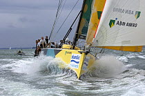 ABN ONE skippered by Mike Sanderson racing on day 1 at Skandia Cowes Week, UK, July 29, 2006.