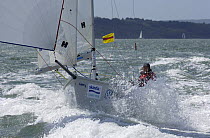 SB3 3212 "Darling Associates" with Chris Darling during Skandia Cowes Week, Solent, UK, day 2, July 30, 2006.