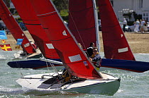 Racing off Cowes UK in the Solent during Skandia Cowes Week, Solent, UK, day 2 July 30, 2006.