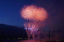 Cowes Week fireworks. The last Friday night of every Cowes Week, a huge firework display is put on, with the fireworks being let off from barges moored in the Solent just off the Royal yacht Squadron,...