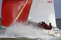 J80 "Jet Set" during the J80 Nationals in the Solent Royal Southern Yacht Club, UK, 2006.