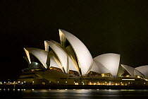 Sydney Opera House at night, Sydney, Australia.