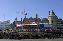Royal Yacht Squadron at Skandia Cowes Week, Solent, UK, day 1 August 4, 2007.