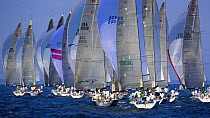 Racing at the Farr 40 one-design class World Championship.