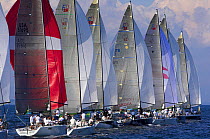 Racing at the Farr 40 one-design class World Championship.