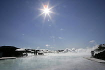 Blue Lagoon thermal pools spa, Iceland.
