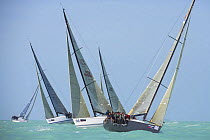 One-design classes racing at Key West Race Week 2006, Florida, USA.