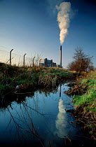 Pollution - industrial wasteland Avonmouth Bristol U