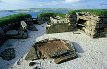 Scara Brae, Mesolithic settlement, Orkney, Scotland