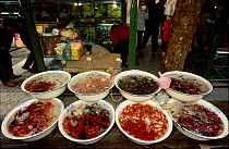Tropical fish for sale. Kunming market Yunnan, China