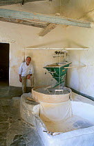 Traditional flour mill Tarifa Cadiz Andulacia Spain