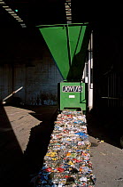 Aluminium can recycling plant Elche, Spain