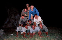 Big Cat Diary film crew team Masai Mara National Reserve Kenya 2000