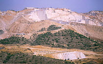 Marble quarry Pinoso Alicante Spain