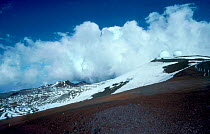Observatories on Mauna Kea Hawaii USA