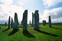 Callanish stone circle Isle of Lewis Inner Hebrides Scotland UK. c.5000 yrs old. thought to