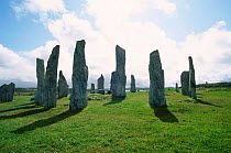 Callanish stone circle Isle of Lewis Inner Hebrides Scotland UK. c.5000 yrs old. thought to