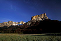 Mont Aiguille Vercors Regional Park Rhone-Alps France